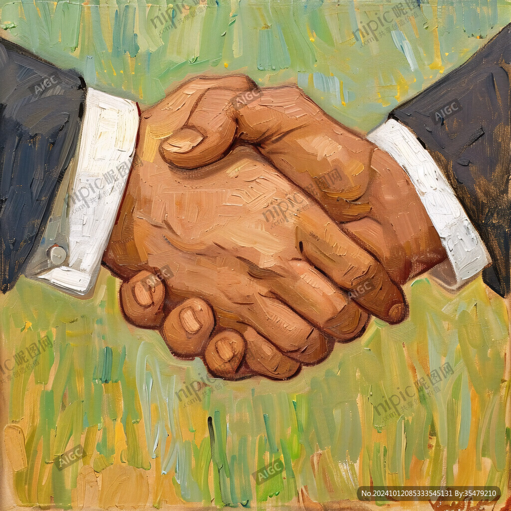 企業(yè)合作畫