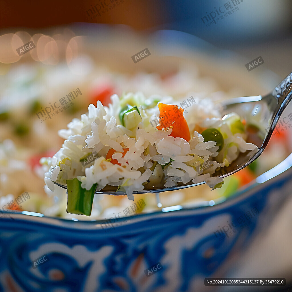 蔬菜撈飯