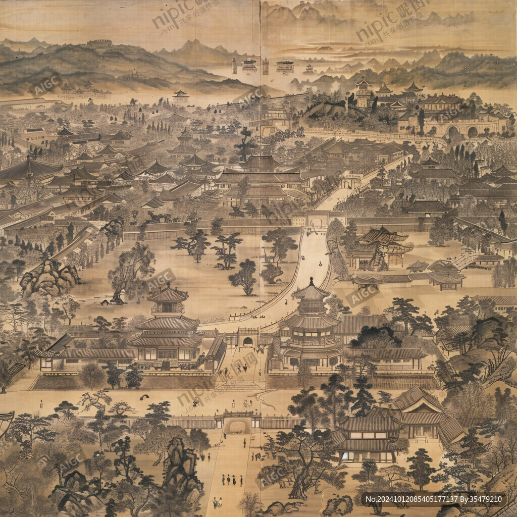 參宮上京道中一覽之圖