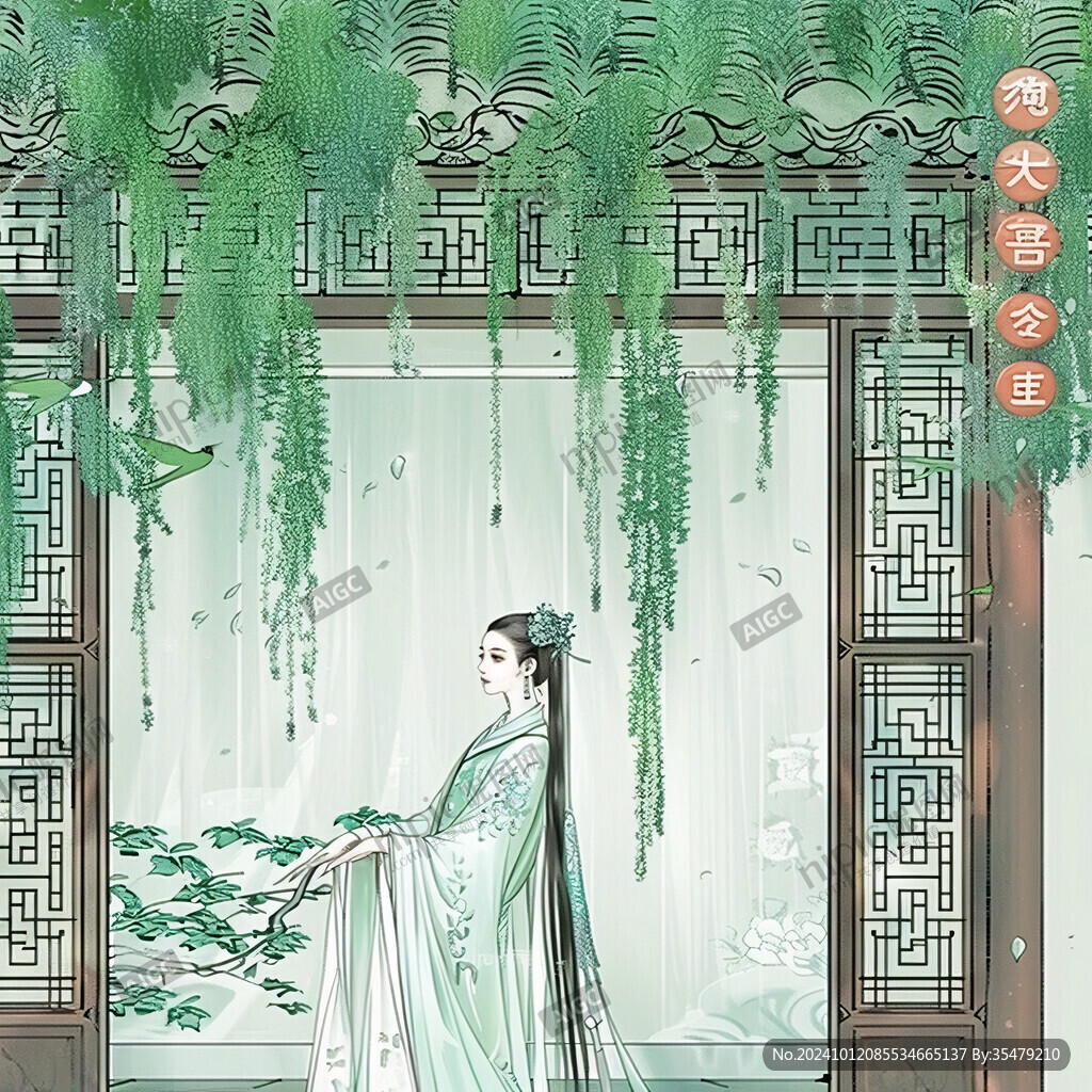 香妃園插畫