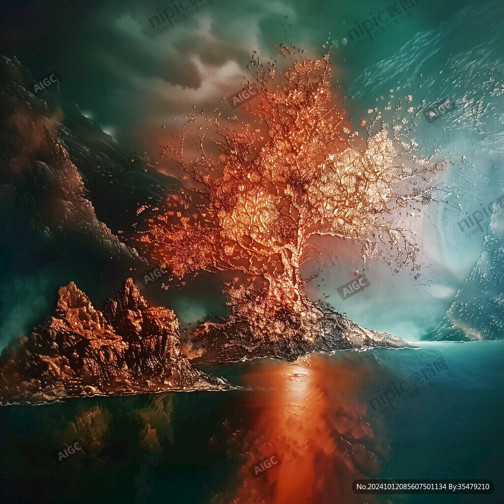 神秘夢幻的大樹