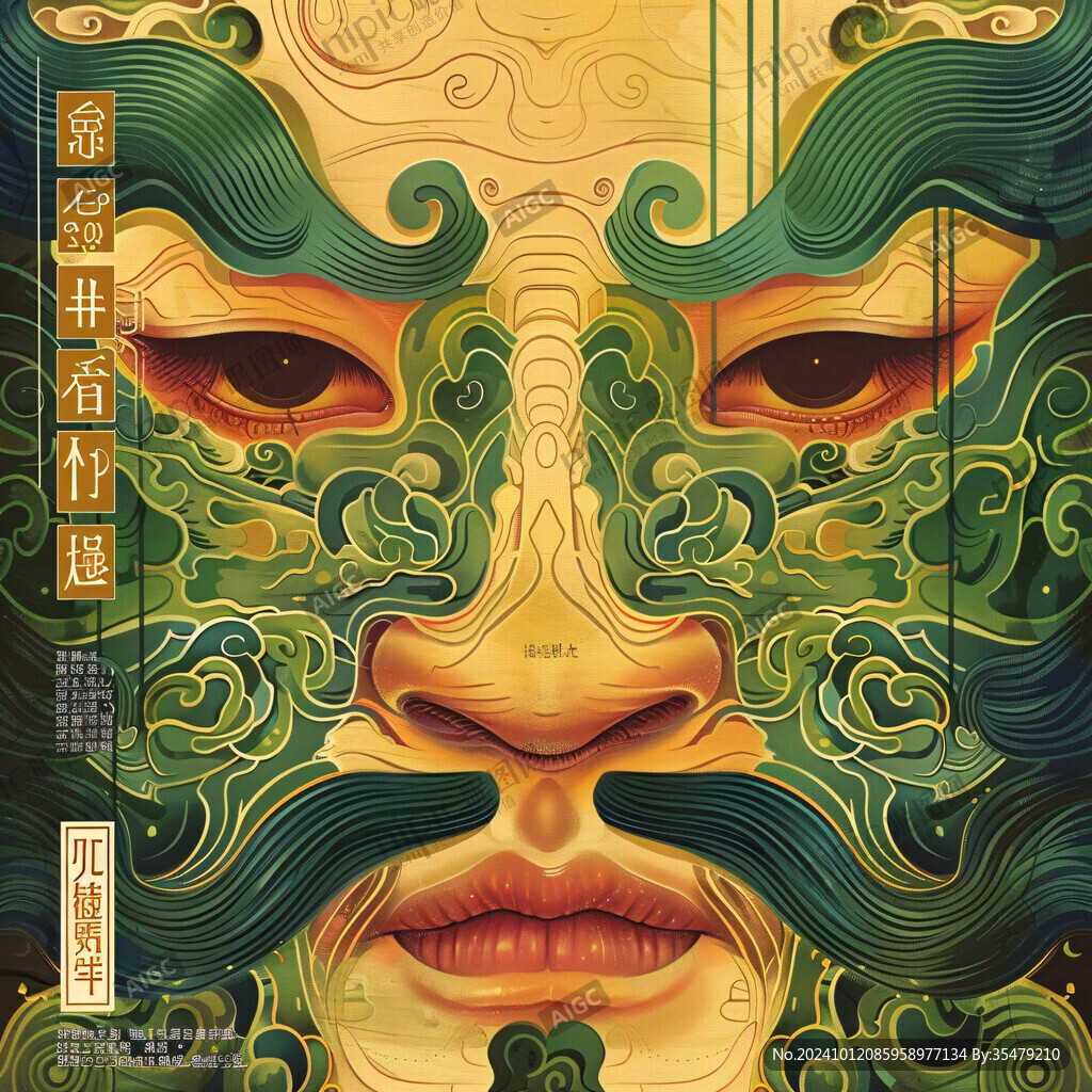 國(guó)潮異形插畫