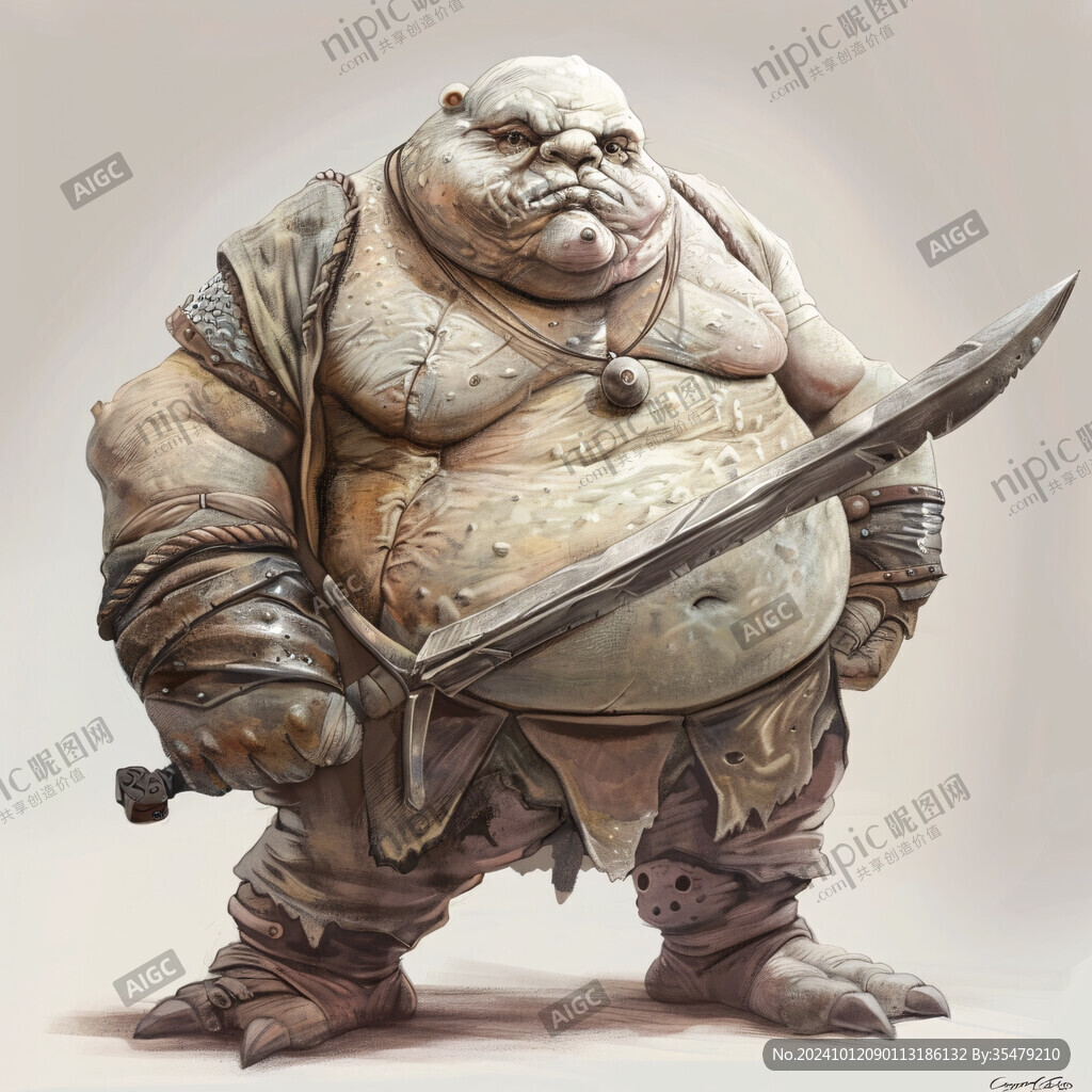 熊貓青銅人插畫