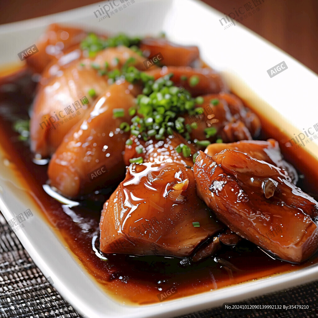 鮑汁扣豬手
