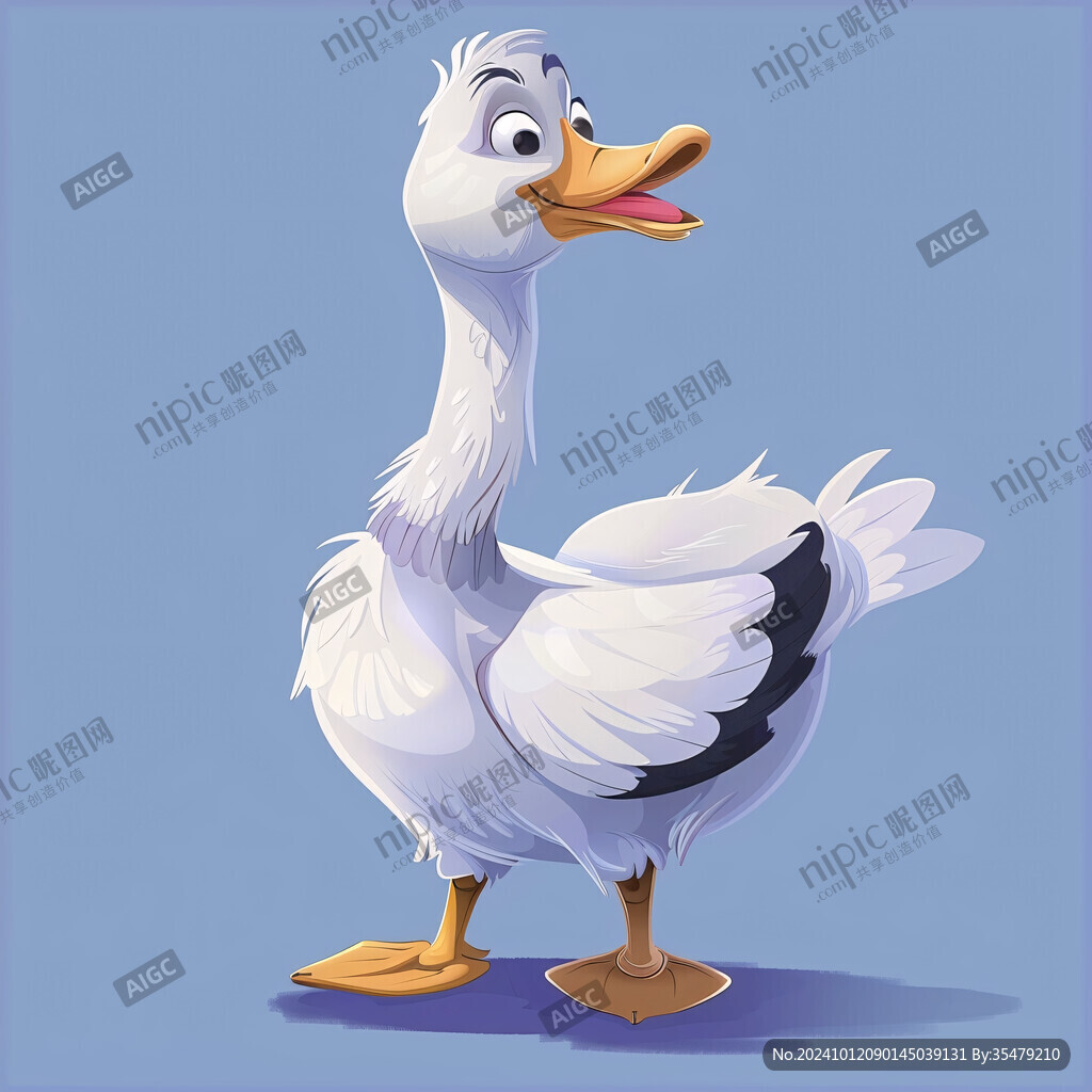 原創鴨子卡通形象