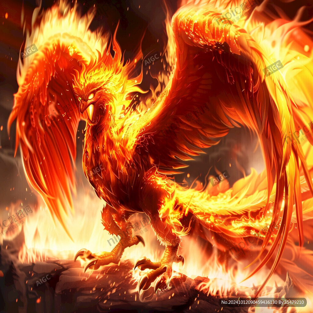 火鳥(niǎo)火鳳神火圣火鳳凰