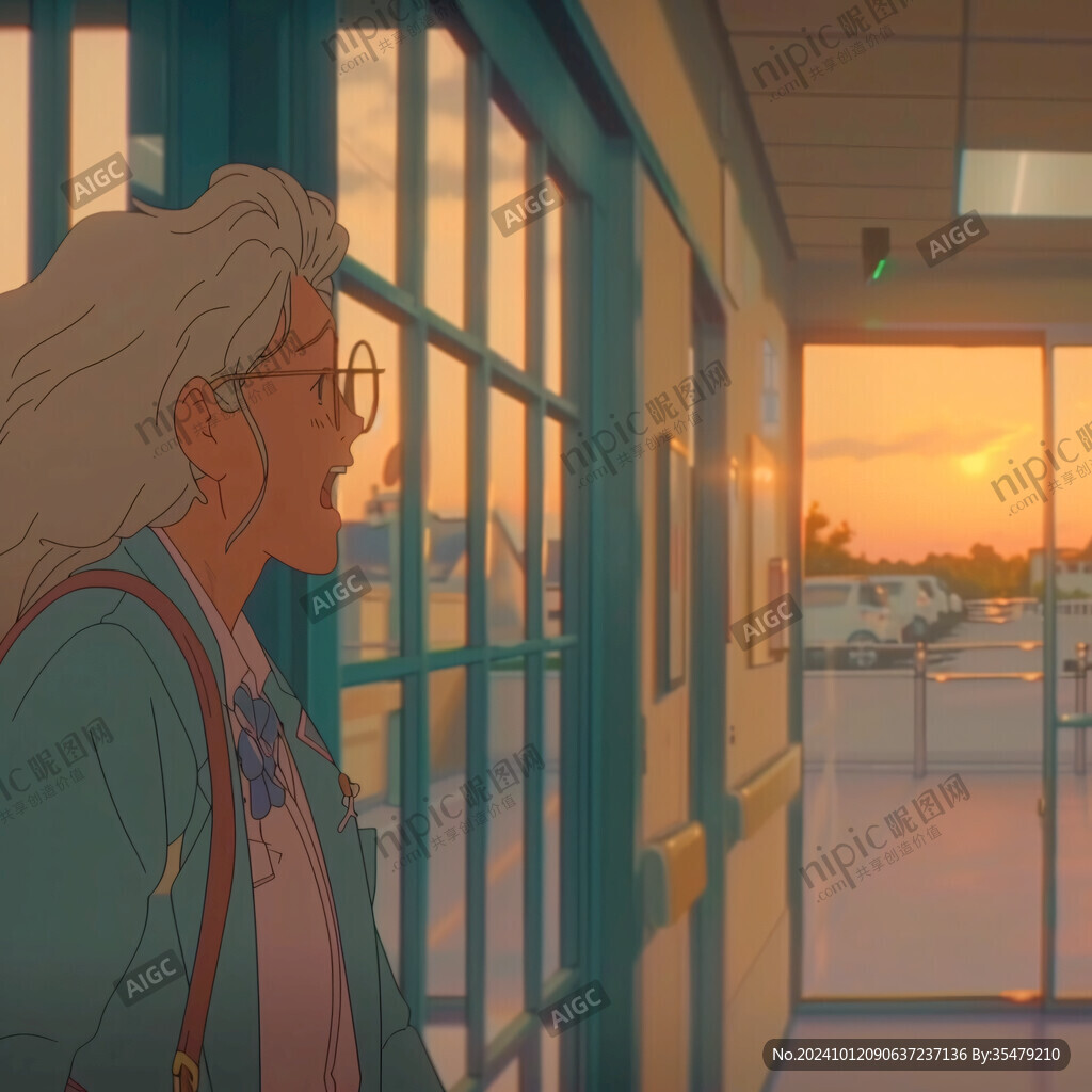 等火車場景
