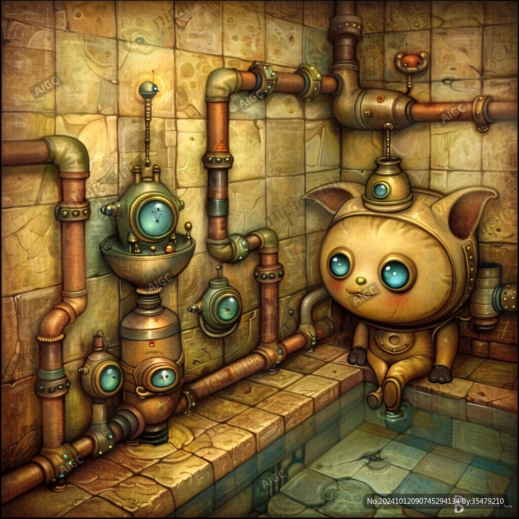 奇幻愛麗斯仙境插畫