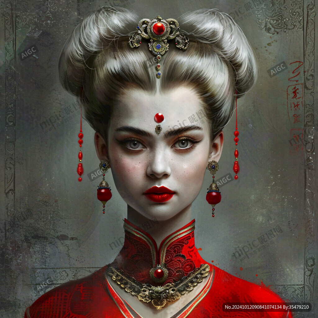 國(guó)風(fēng)女性頭像