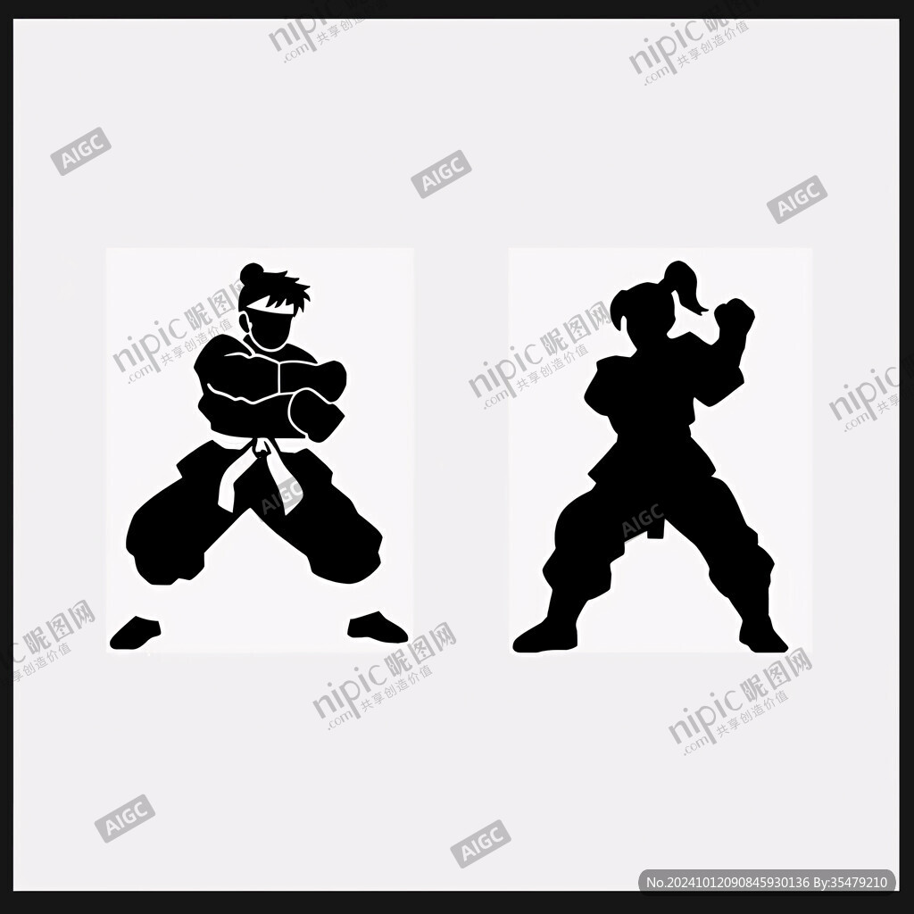 武術(shù)人物設(shè)計(jì)