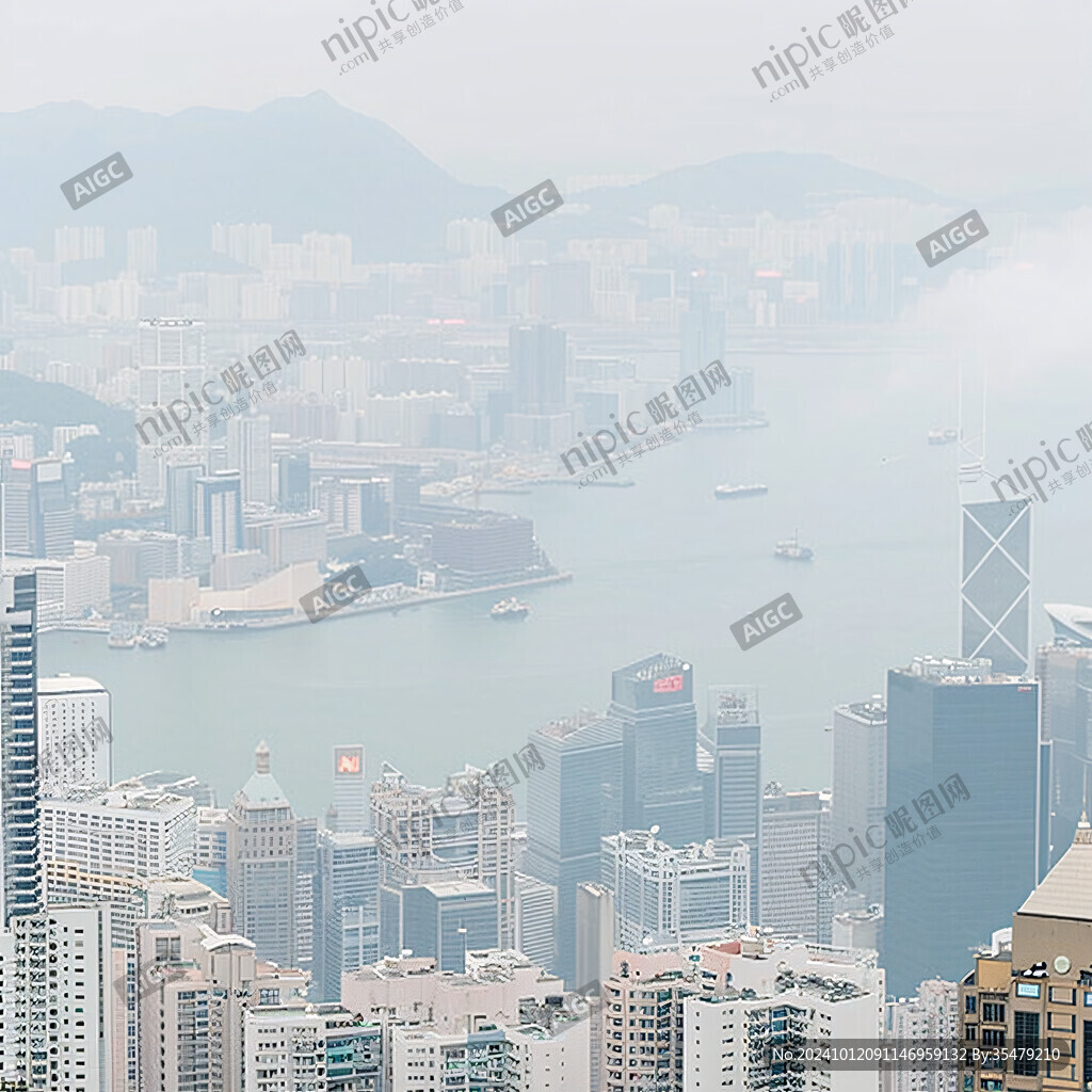 維多利亞港遠(yuǎn)眺