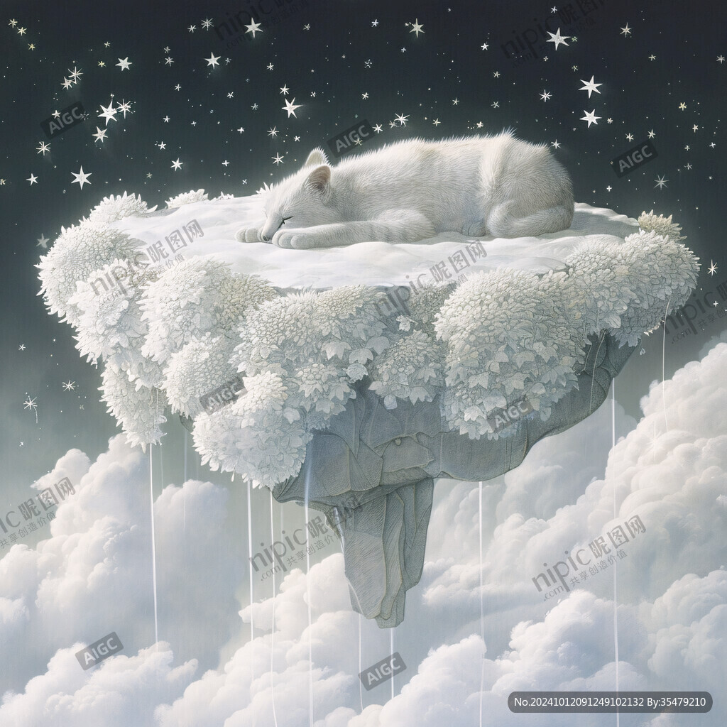 夢幻夜晚立體畫