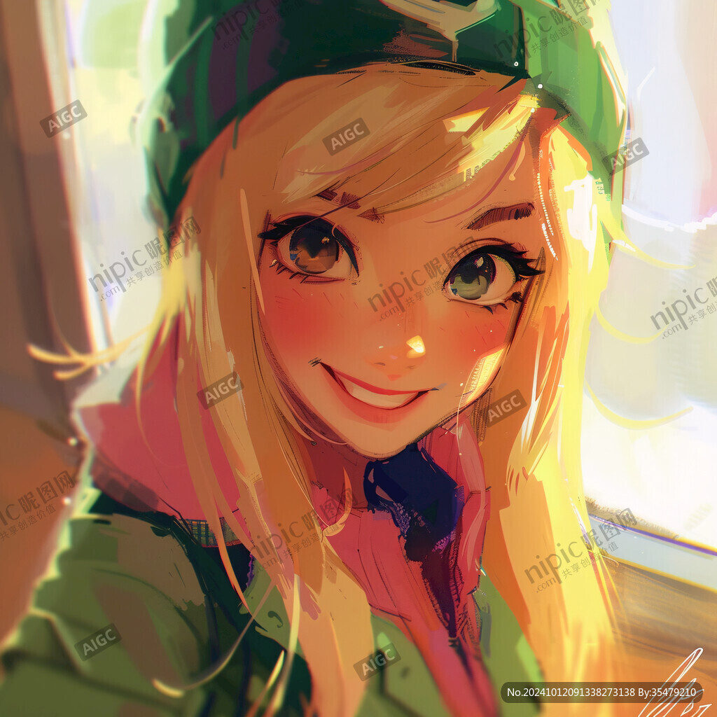 厚涂少女