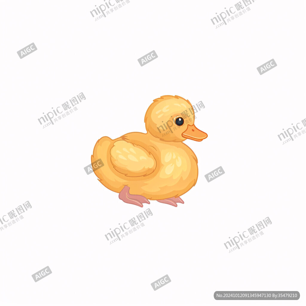 小鴨子插畫