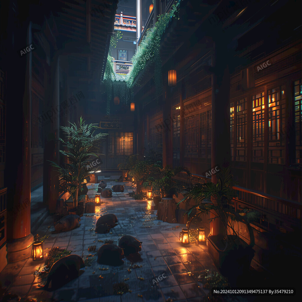 客棧場(chǎng)景還原