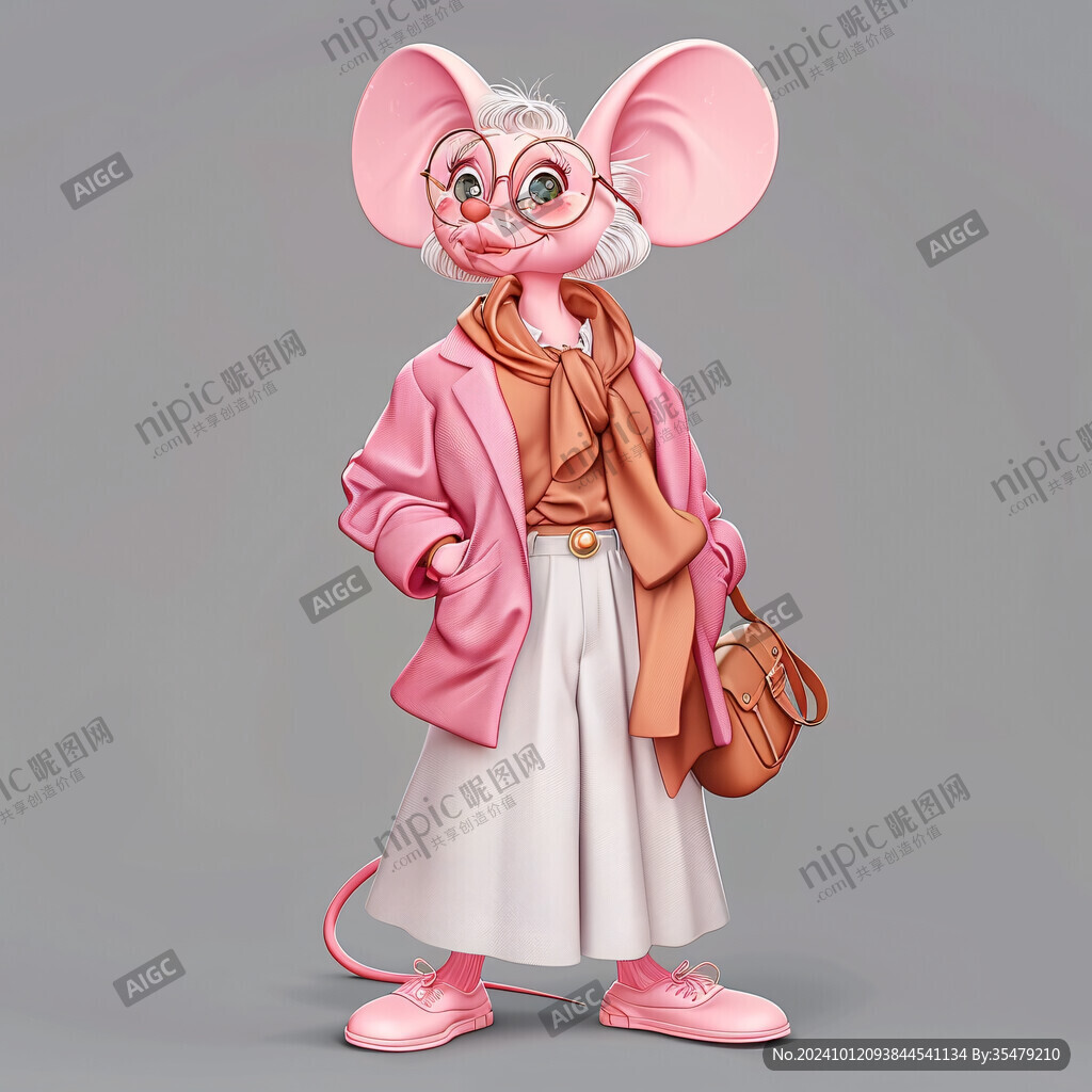 老鼠卡通擬人形象