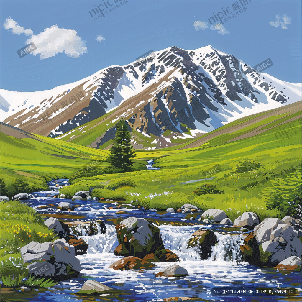 山川草地河流