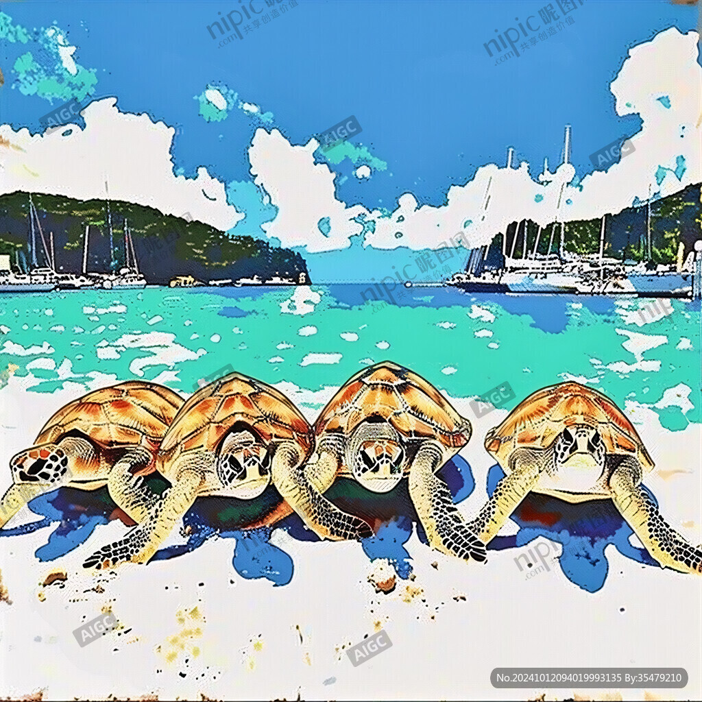 海龜原創(chuàng)插畫