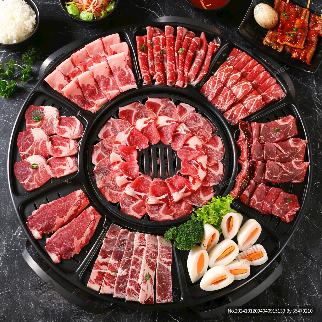 韓式烤肉盤