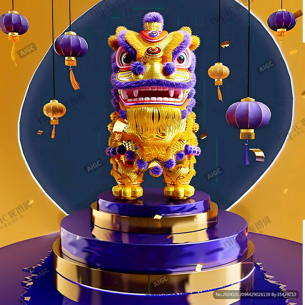 虎年元宵美陳