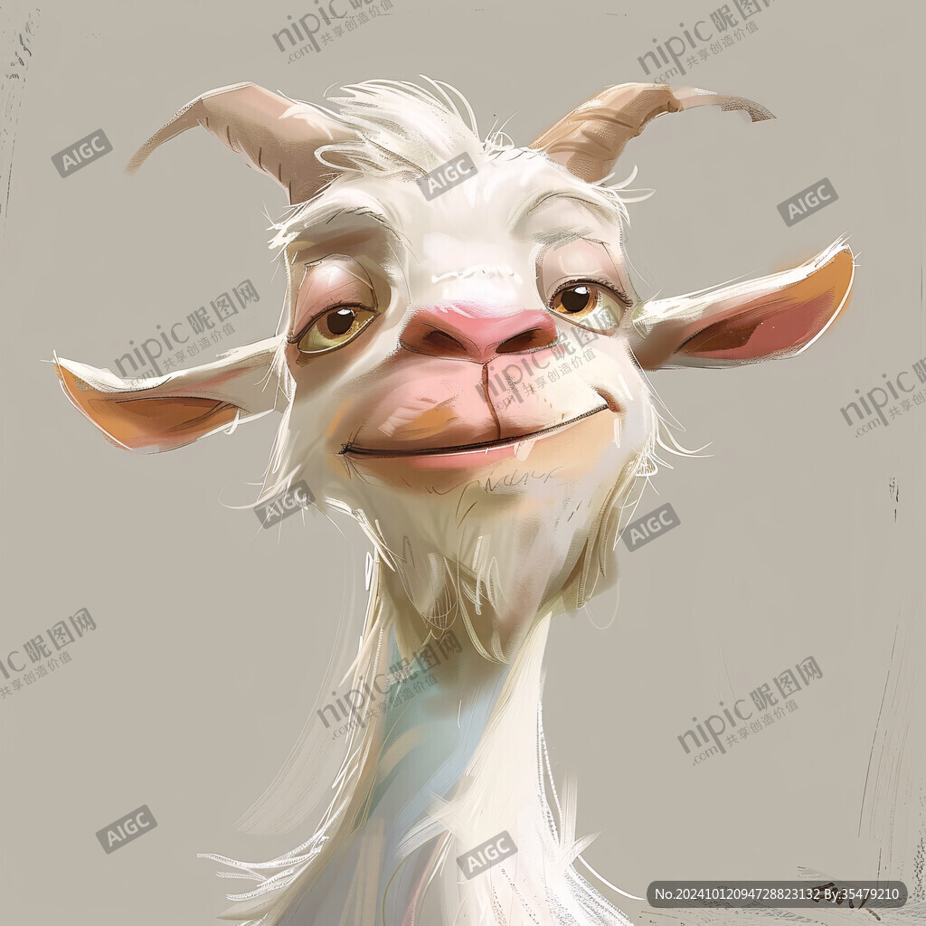 羊眉吐氣插畫