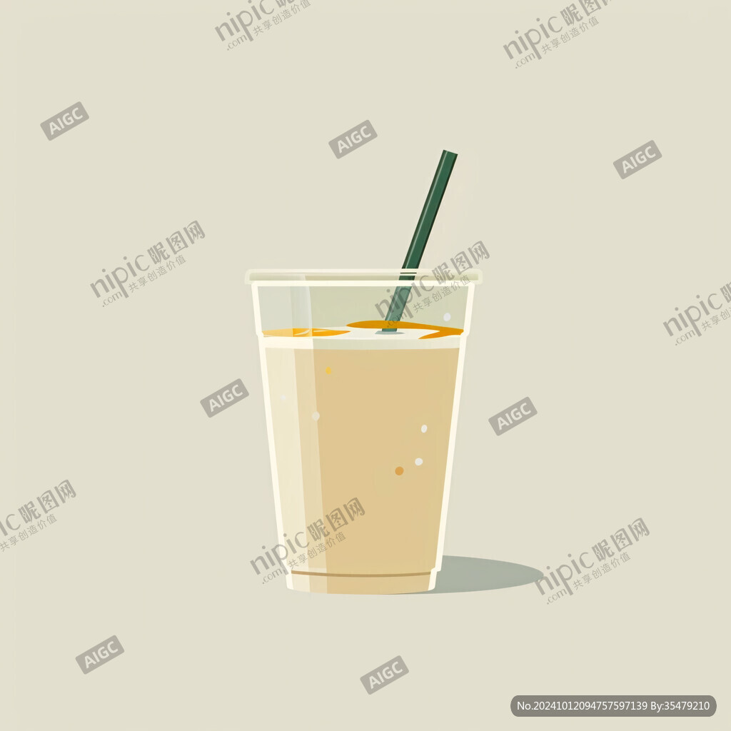 奶茶杯插畫(huà)