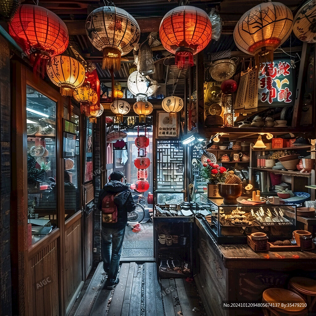 賣燈籠的店