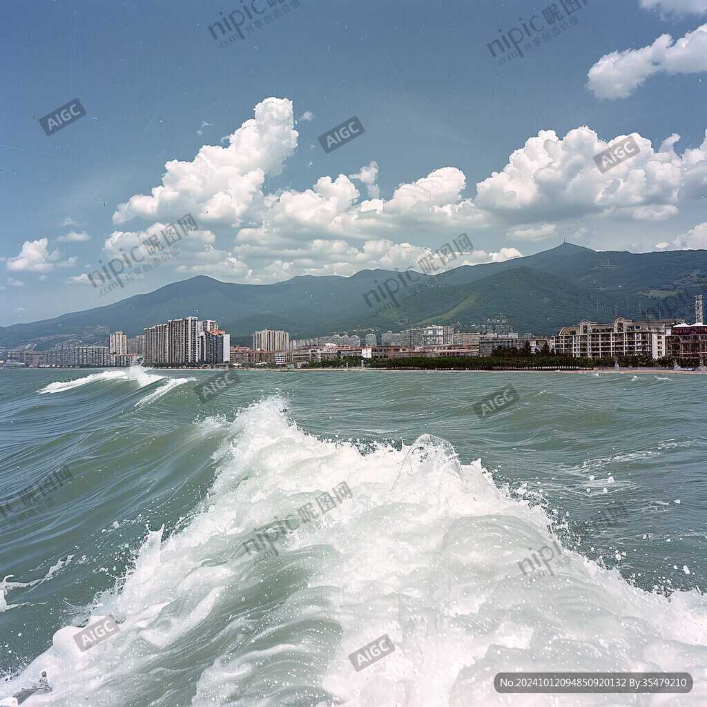 江景房海景房河流小溪