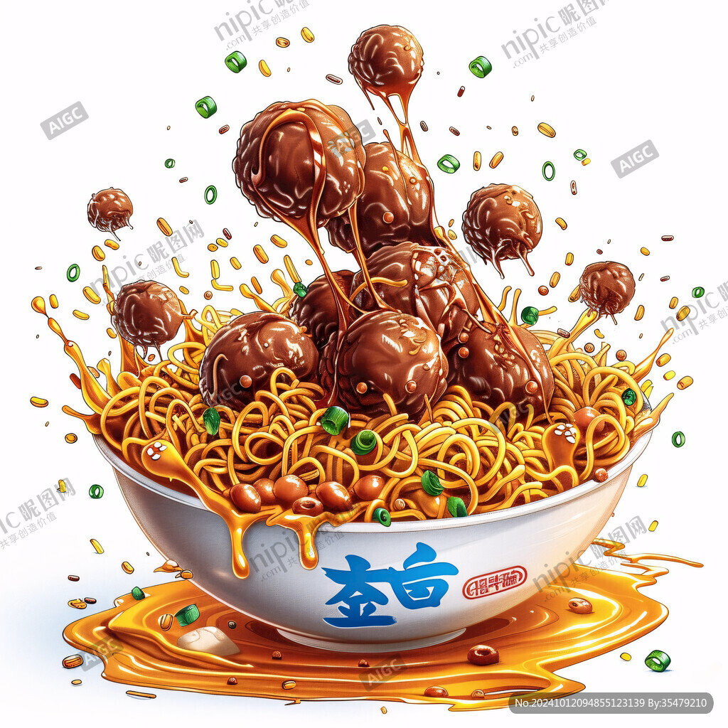車(chē)仔面插畫(huà)