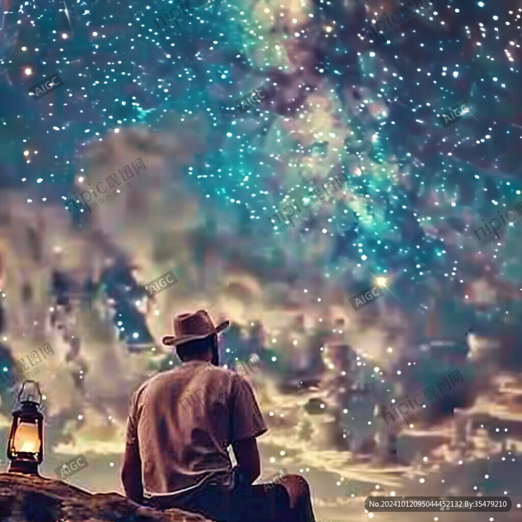 仰望星空的人