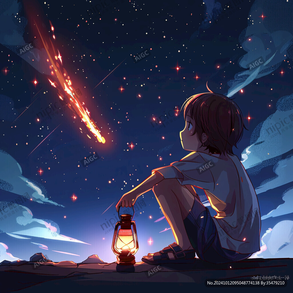 星空下的少年