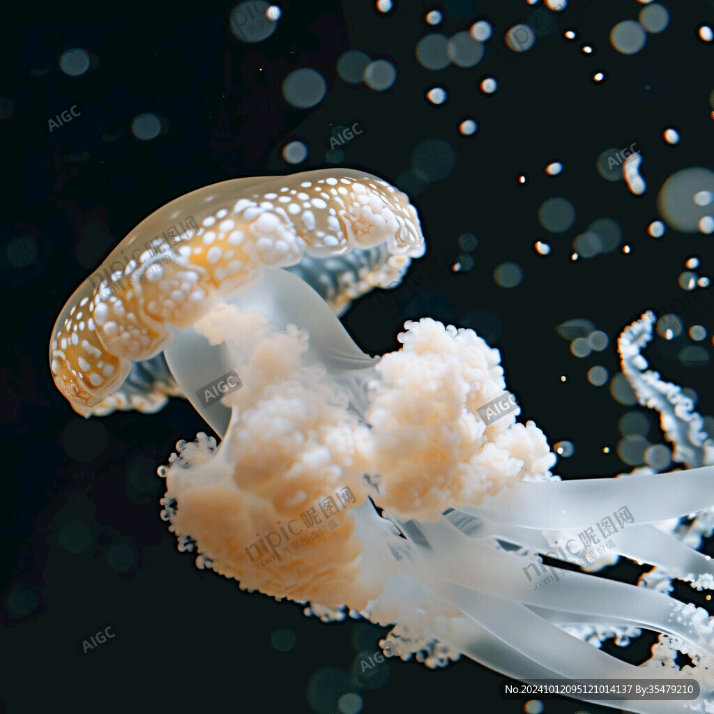 海洋生物夢幻水母
