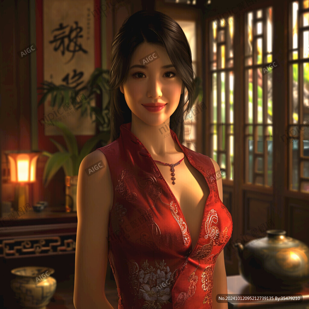 內部女中國人