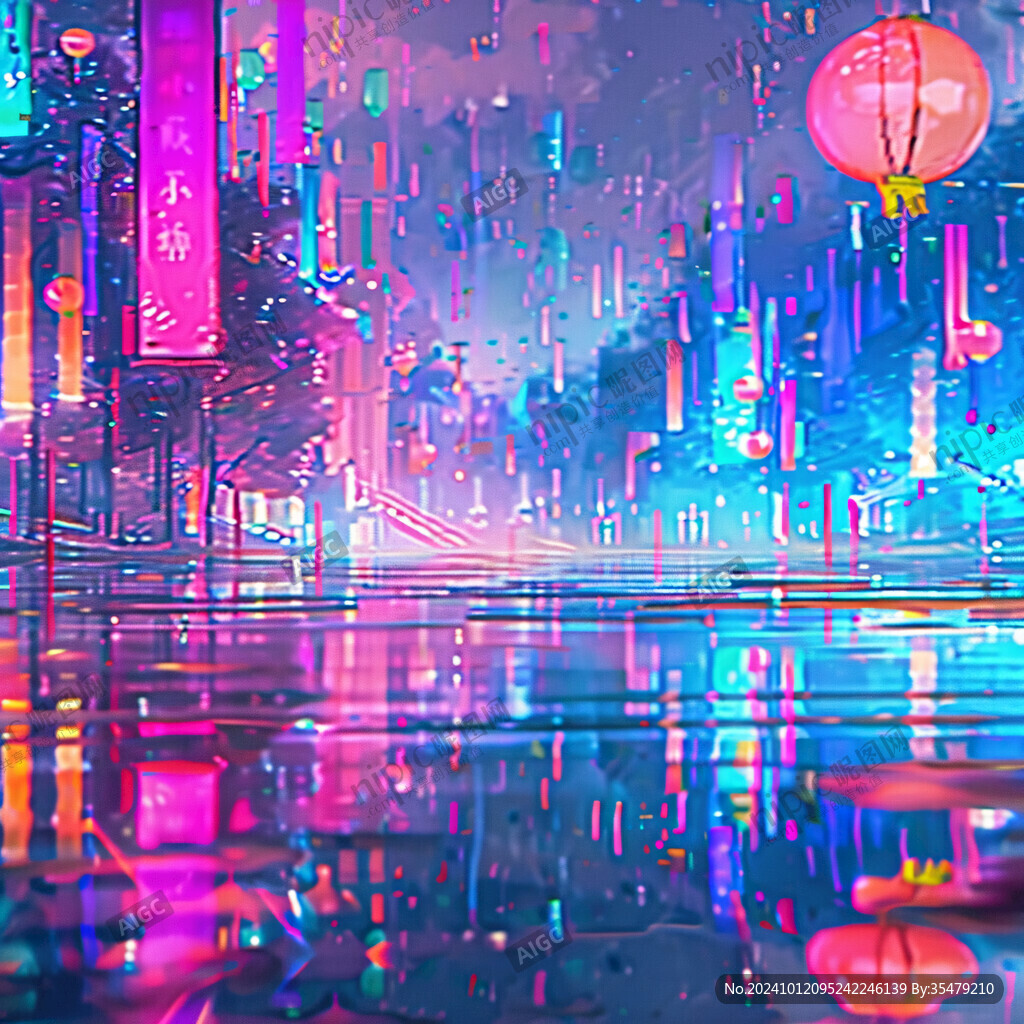 雨巷插畫