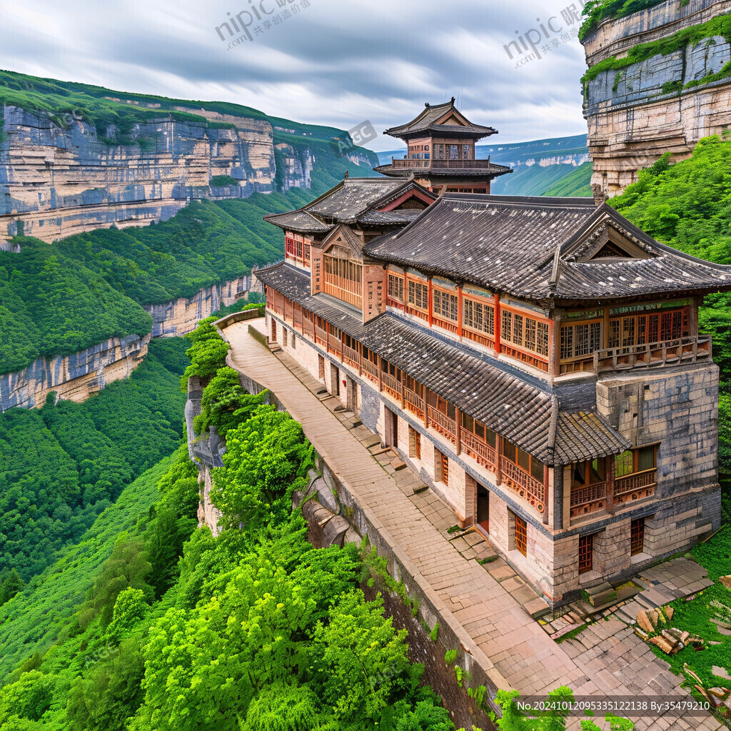 山頂寺院建筑