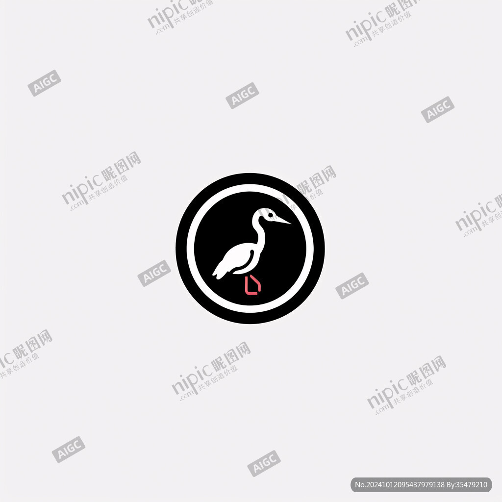 鴕鳥圖形logo