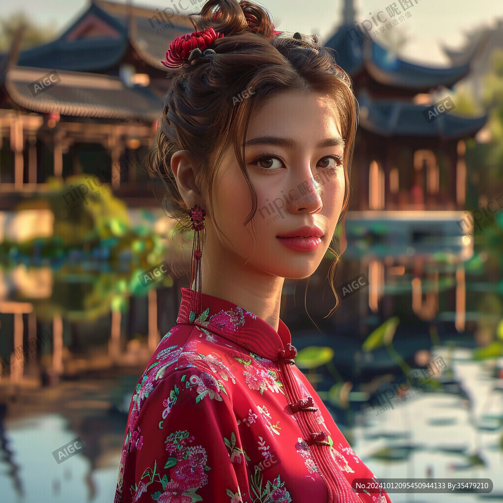 東方女性中國(guó)風(fēng)