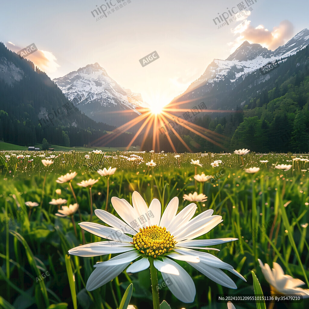 高山草甸鮮花