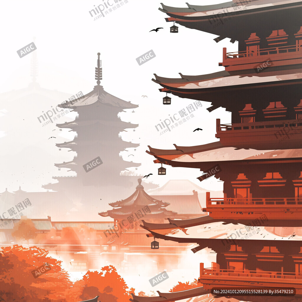 雷峰塔插畫