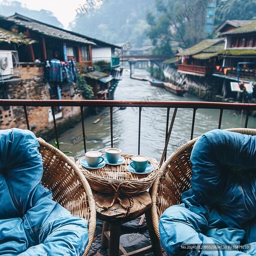 河邊茶館