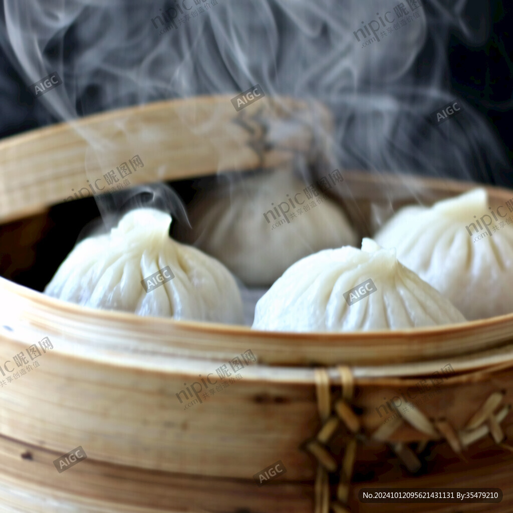 淺底上的蒸包