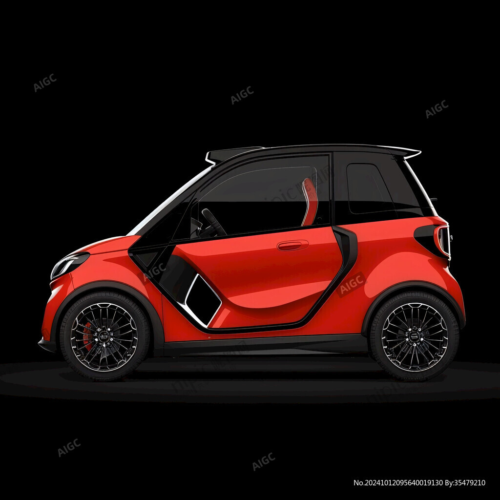暗紅小車