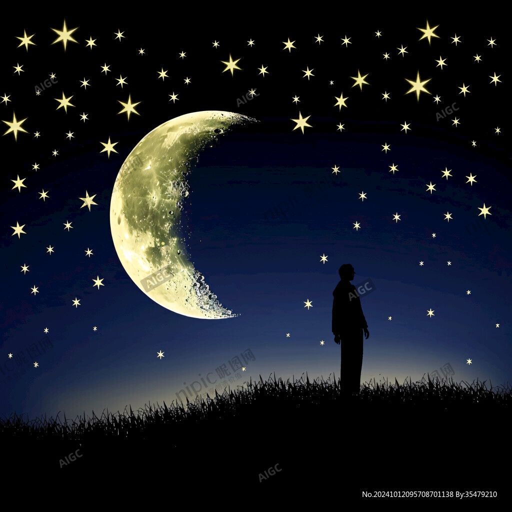 仰望星空的人