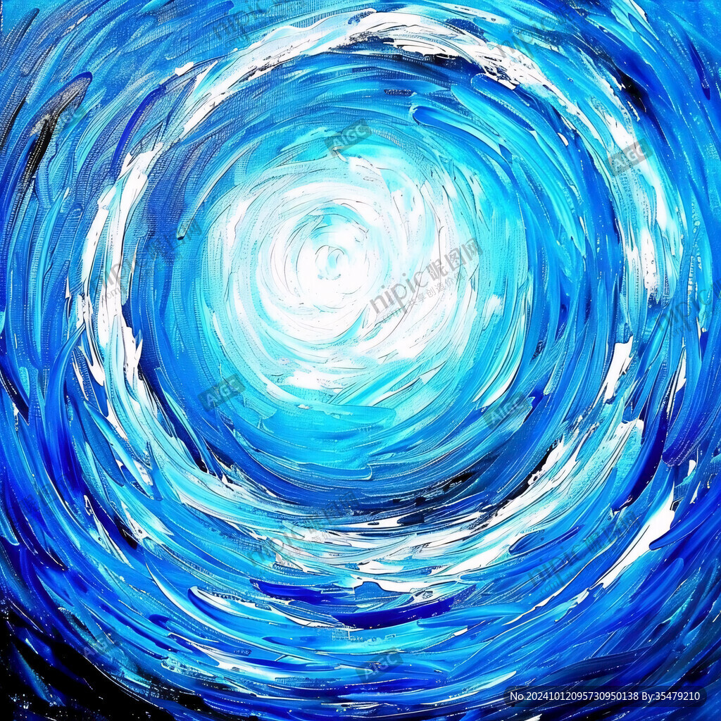 旋渦星空裝飾畫