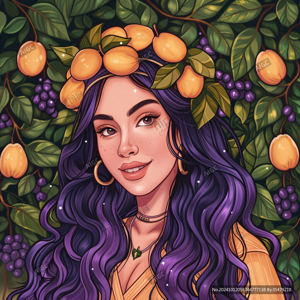 黃皮果插畫(huà)