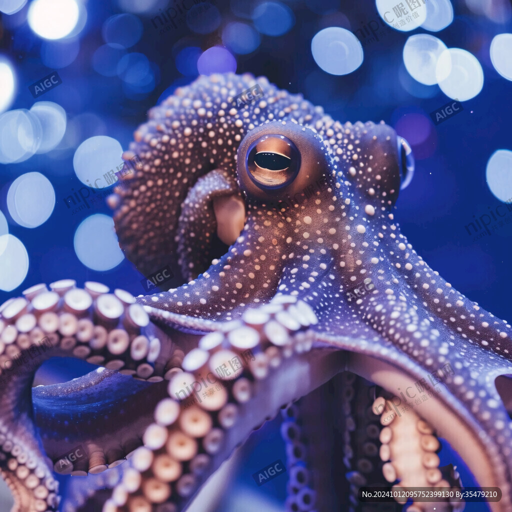 章魚背景素材