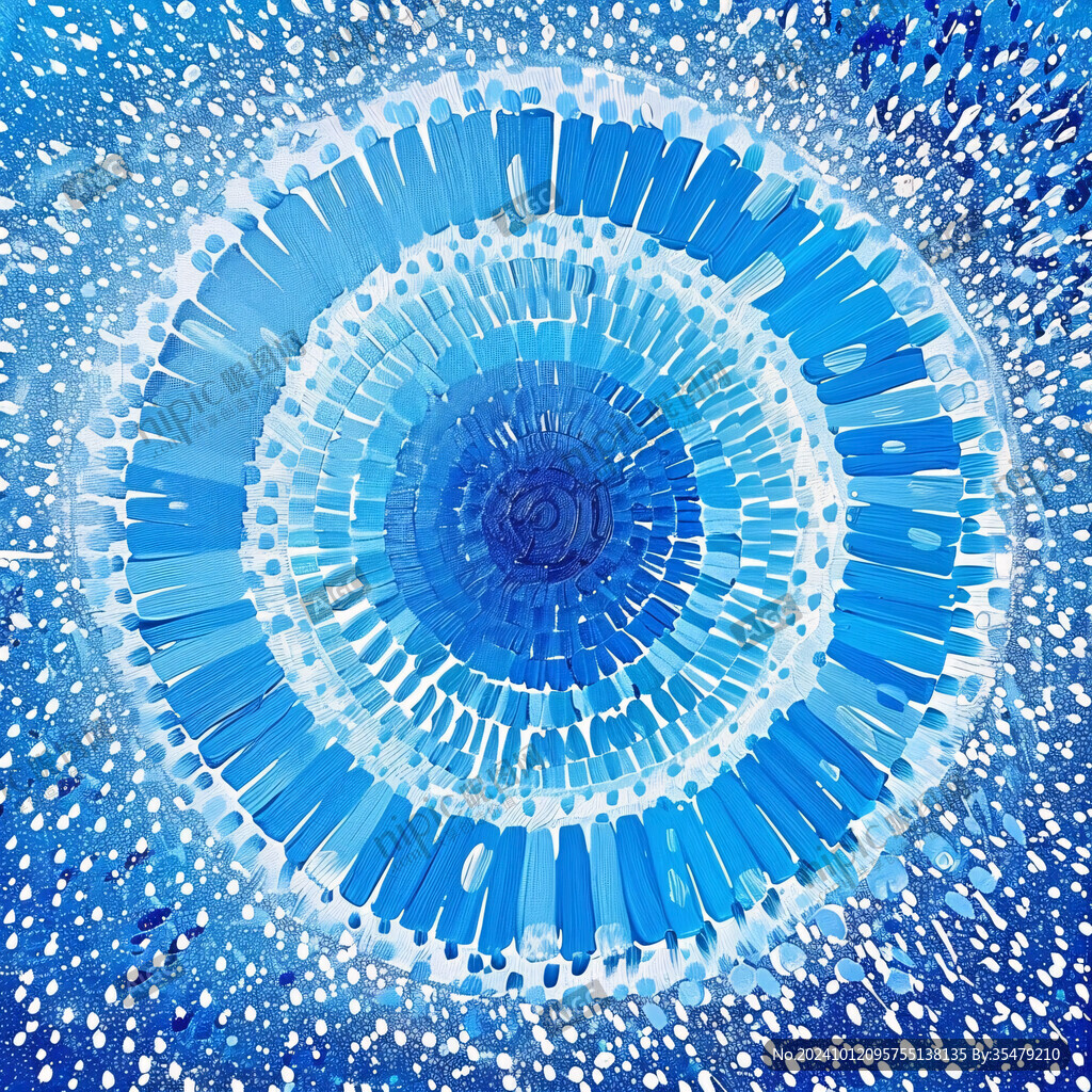 藍(lán)色水晶吊頂