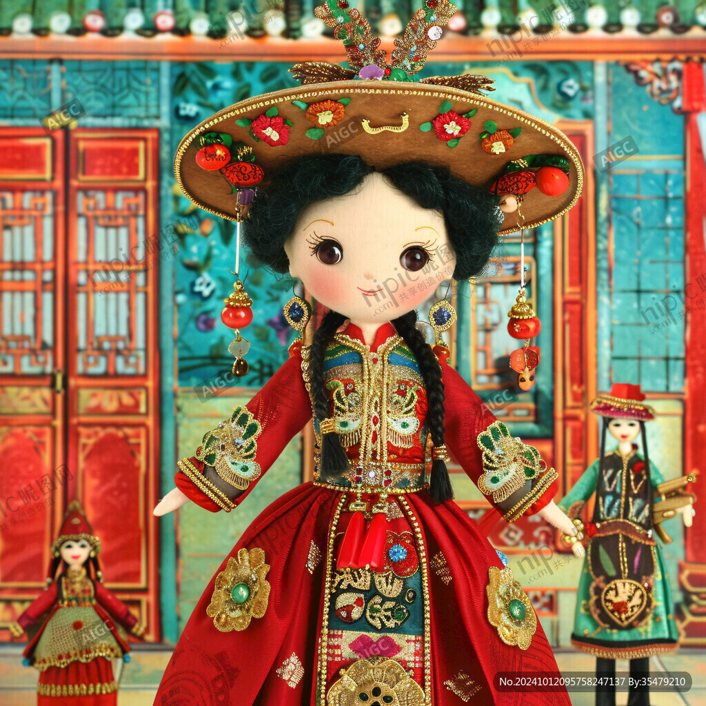 韓服娃娃