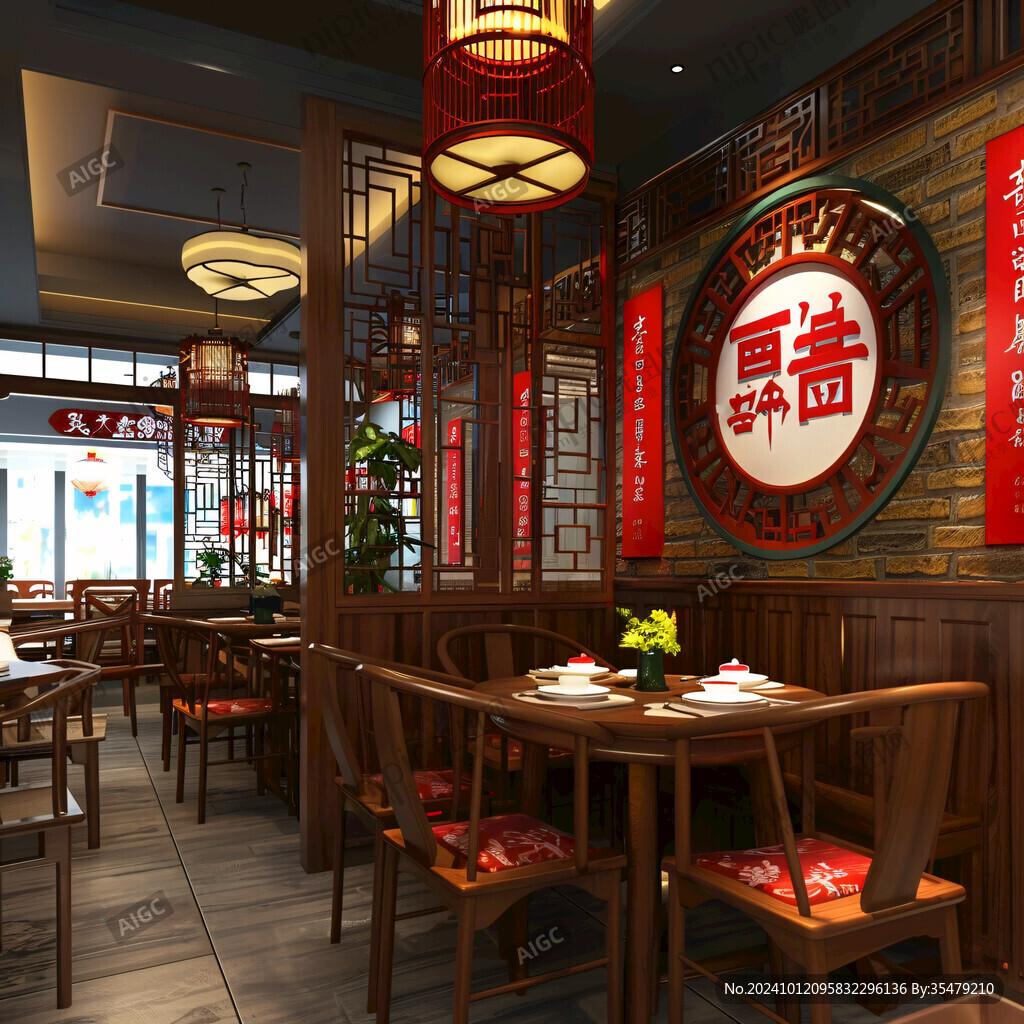 復(fù)古火鍋店設(shè)計