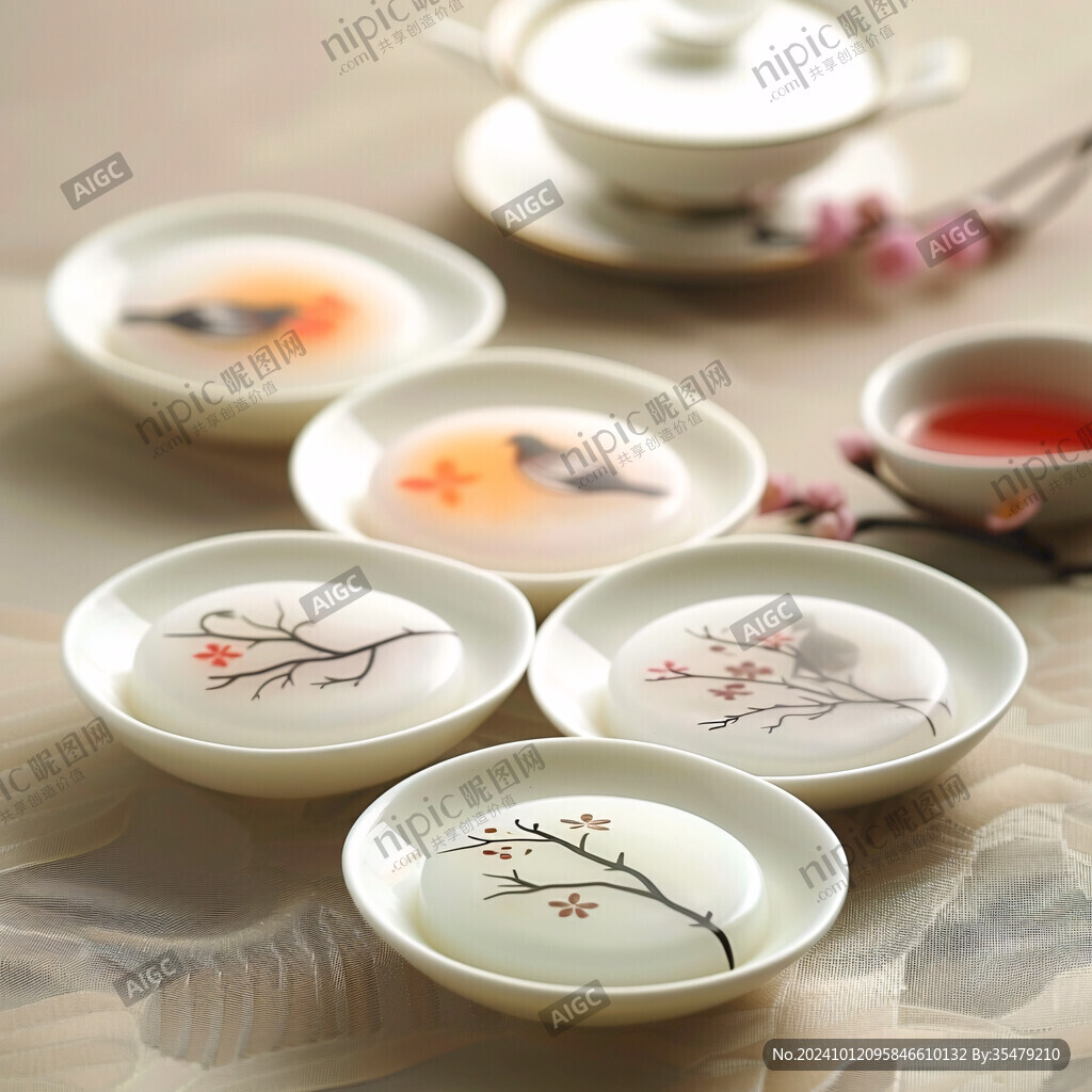 品茗杯素材